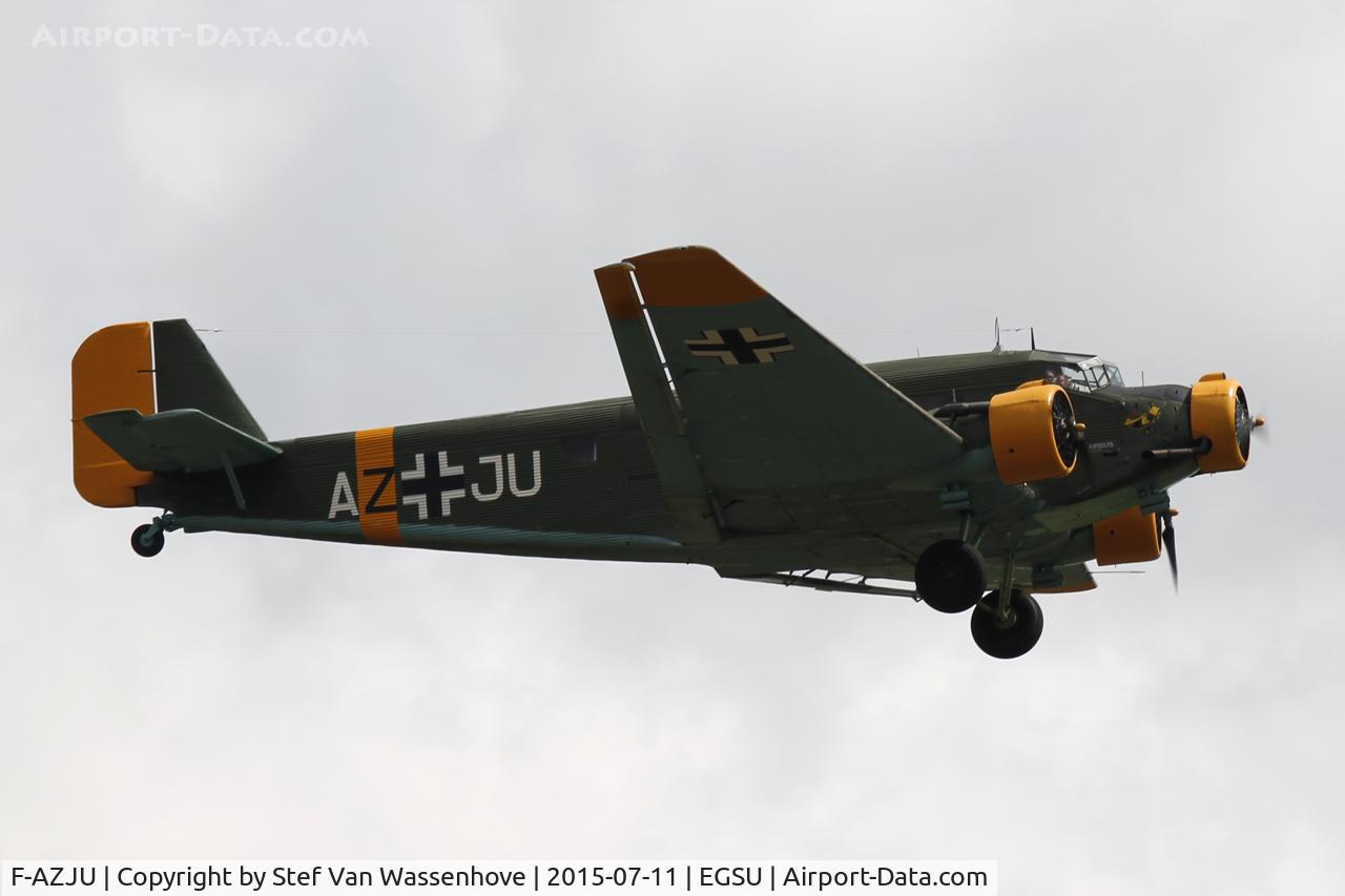 F-AZJU, 1952 Junkers (CASA) 352L (Ju-52) C/N 103, Flying Legends Duxford 2015.