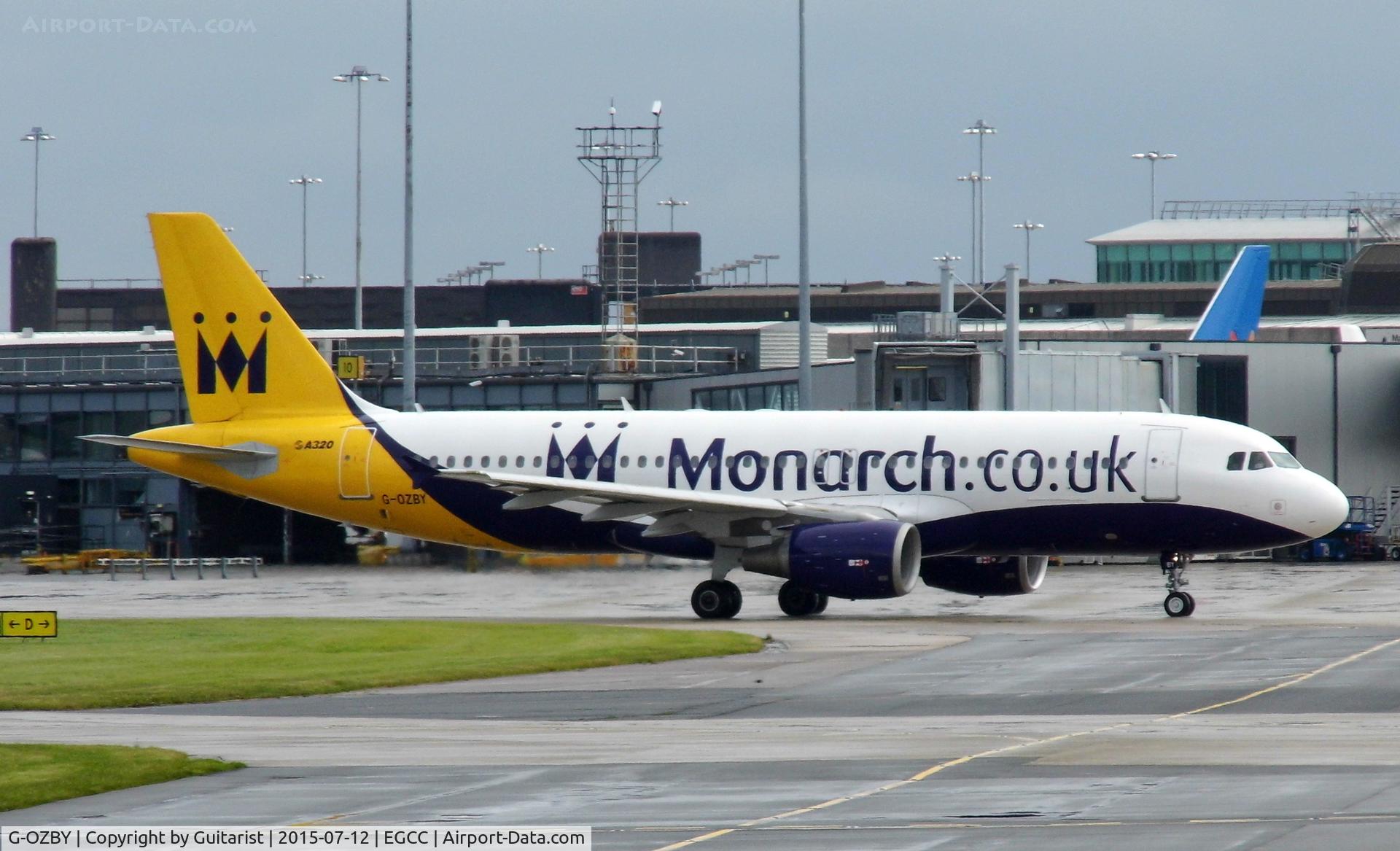 G-OZBY, 2000 Airbus A320-214 C/N 1320, At Manchester