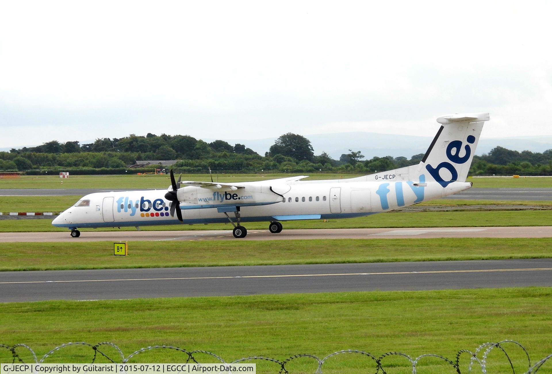 G-JECP, 2006 De Havilland Canada DHC-8-402Q Dash 8 C/N 4136, At Manchester
