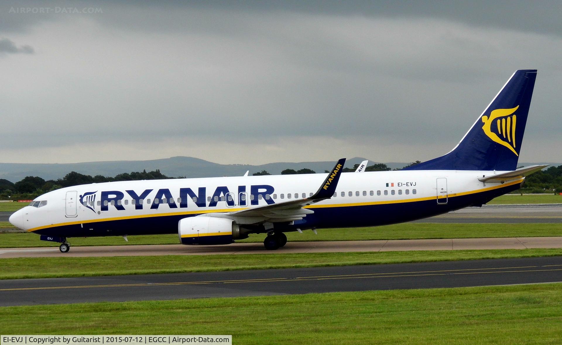 EI-EVJ, 2012 Boeing 737-8AS C/N 38501, At Manchester