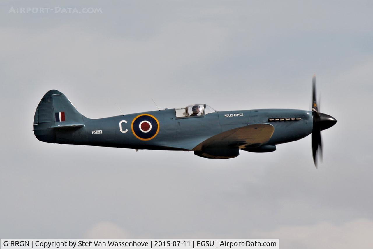 G-RRGN, 1945 Supermarine 389 Spitfire PR.XIX C/N 6S/594677, Flying Legends Duxford 2015.