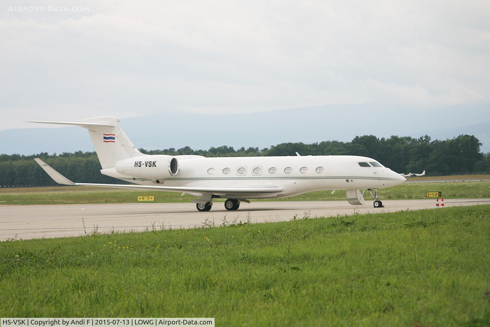 HS-VSK, 2013 Gulfstream Aerospace G650 (G-VI) C/N 6023, Vichai Srivaddhanaprabha Gulfstream Aerospace G650 (G-VI)