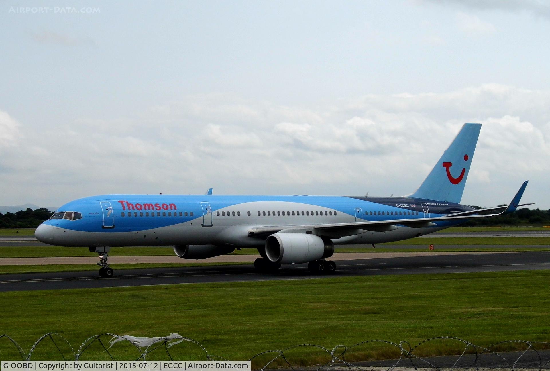 G-OOBD, 2003 Boeing 757-28A C/N 33099, At Manchester
