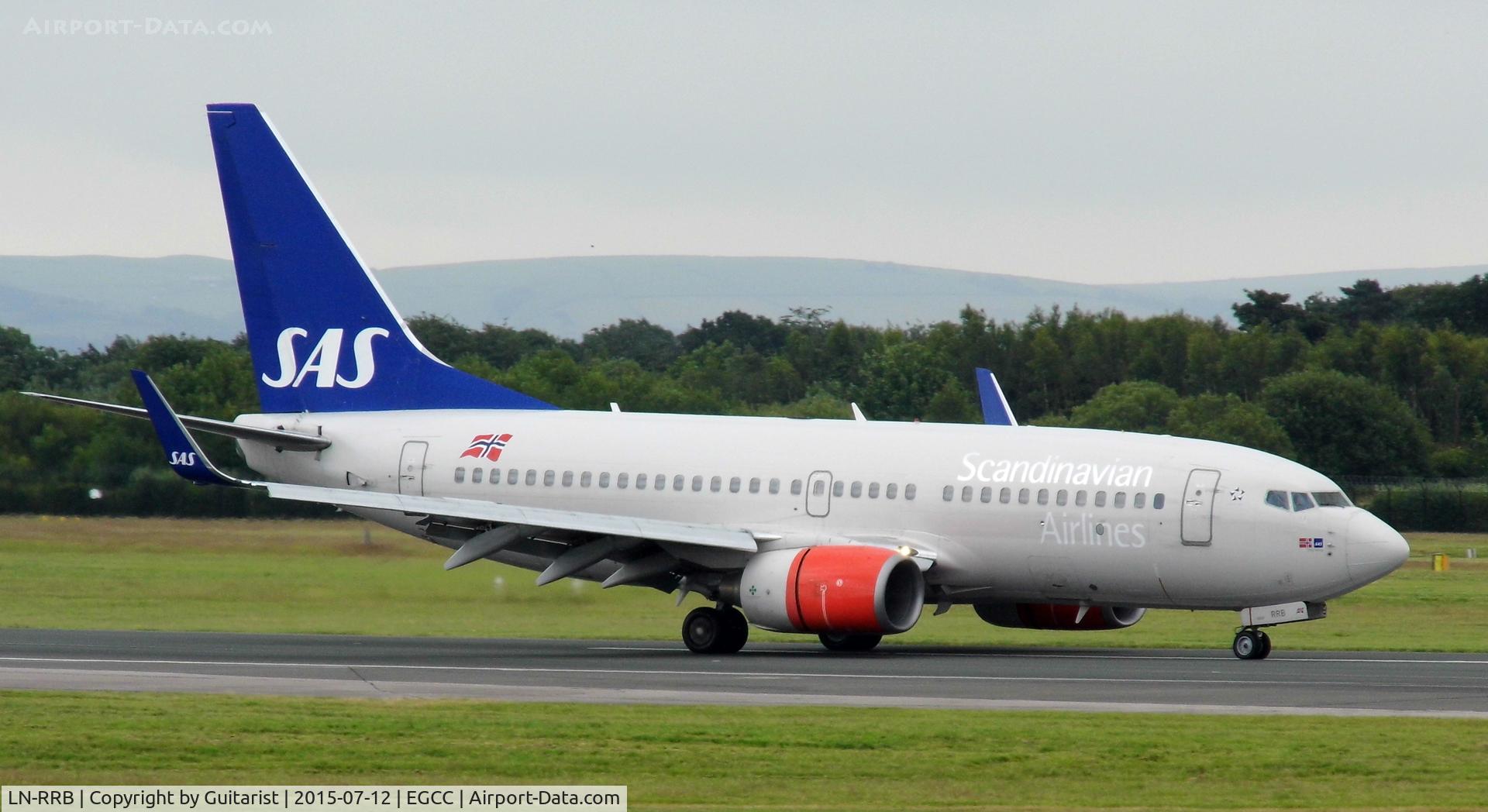 LN-RRB, 2007 Boeing 737-783 C/N 32276, At Manchester