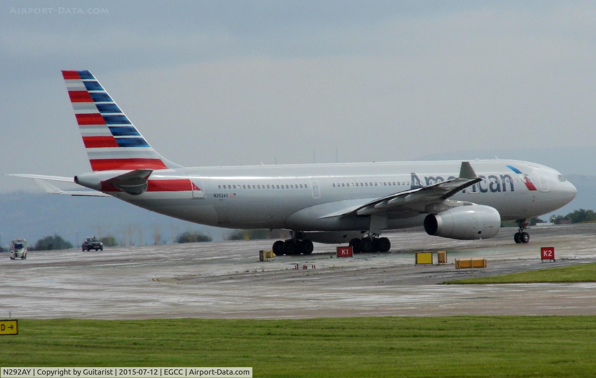 N292AY, 2014 Airbus A330-243 C/N 1512, At Manchester