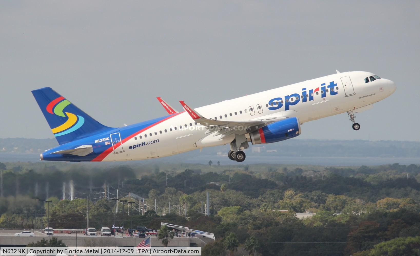 N632NK, 2014 Airbus A320-232 C/N 6331, Spirit