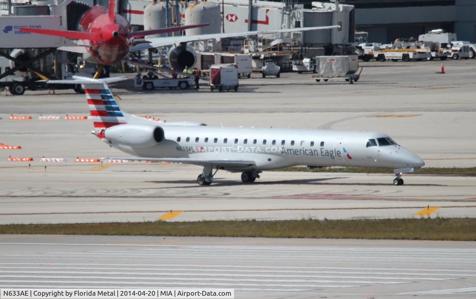 N633AE, 1999 Embraer ERJ-145LR (EMB-145LR) C/N 145148, Eagle