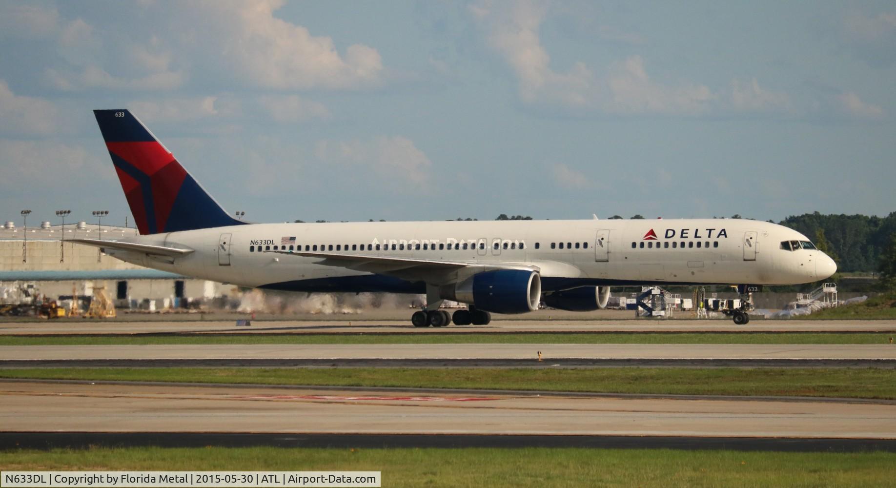 N633DL, 1987 Boeing 757-232 C/N 23614, Delta