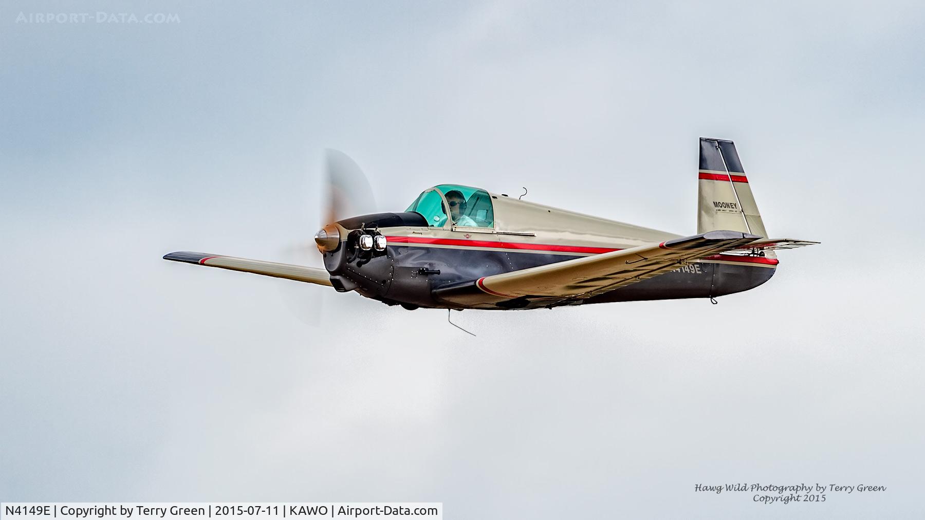 N4149E, 1954 Mooney M-18C C/N 315, 2015 Arlington Washington Fly-In