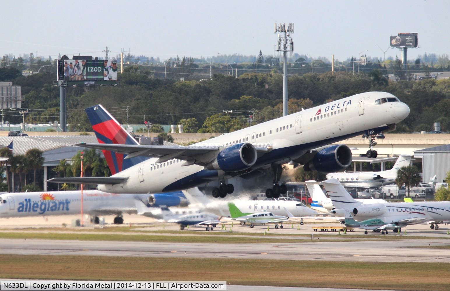 N633DL, 1987 Boeing 757-232 C/N 23614, Delta