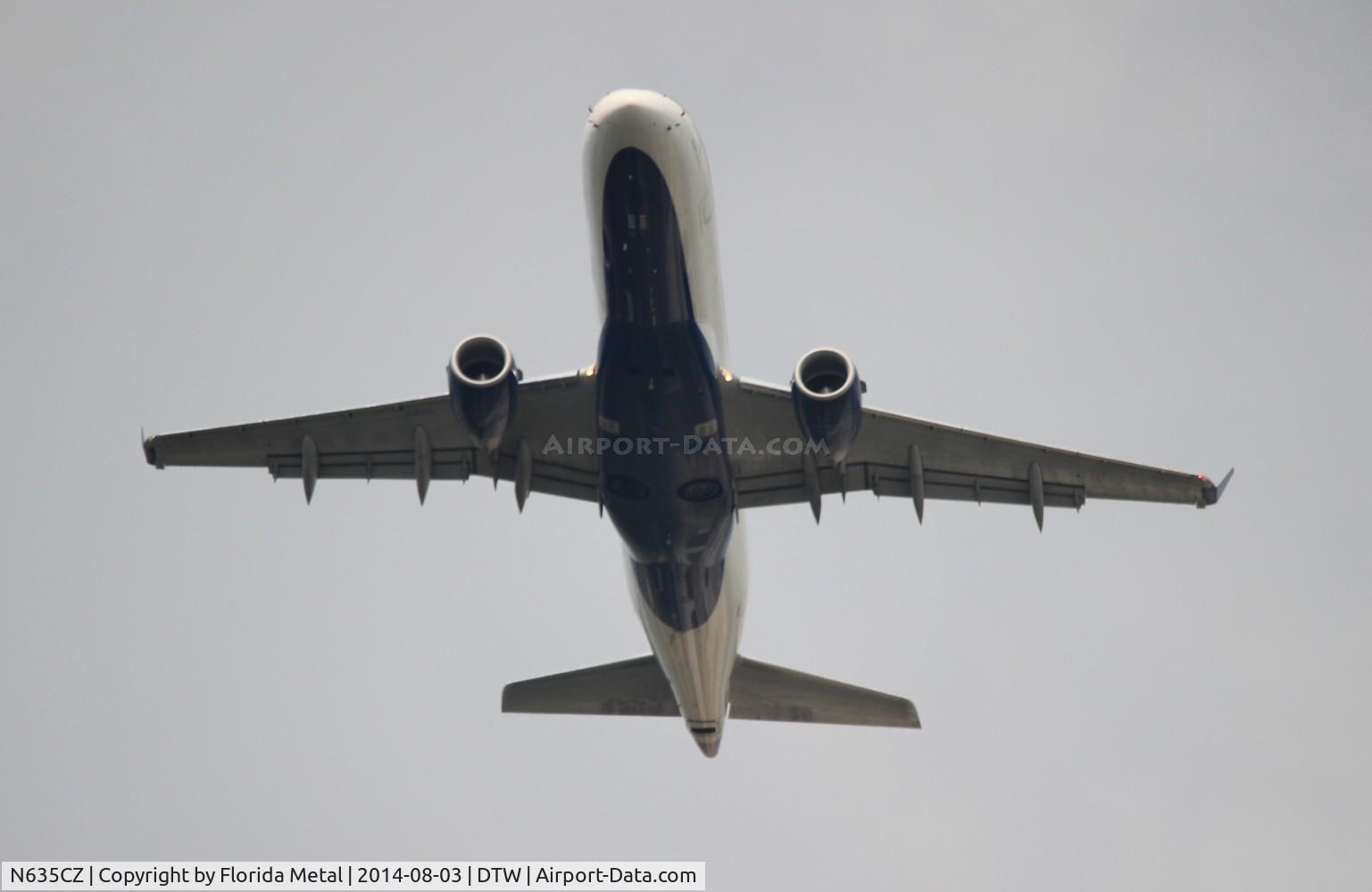 N635CZ, 2008 Embraer 175LR (ERJ-170-200LR) C/N 17000252, Delta Connection