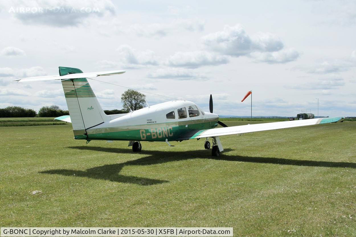 G-BONC, 1979 Piper PA-28RT-201 Arrow IV C/N 28R-7918007, Piper PA-28RT-201 Arrow IV at Fishburn Airfield, May 30th 2015.