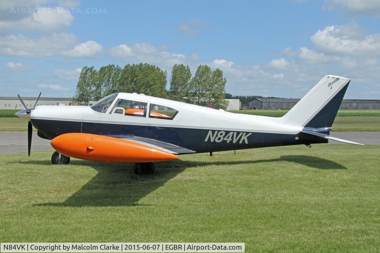 N84VK, Piper PA-24-250 Comanche C/N 24-1492, Piper PA-24-250 Comanche at The Real Aeroplane Club's Radial Engine Aircraft Fly-In, Breighton Airfield, June 7th 2015.