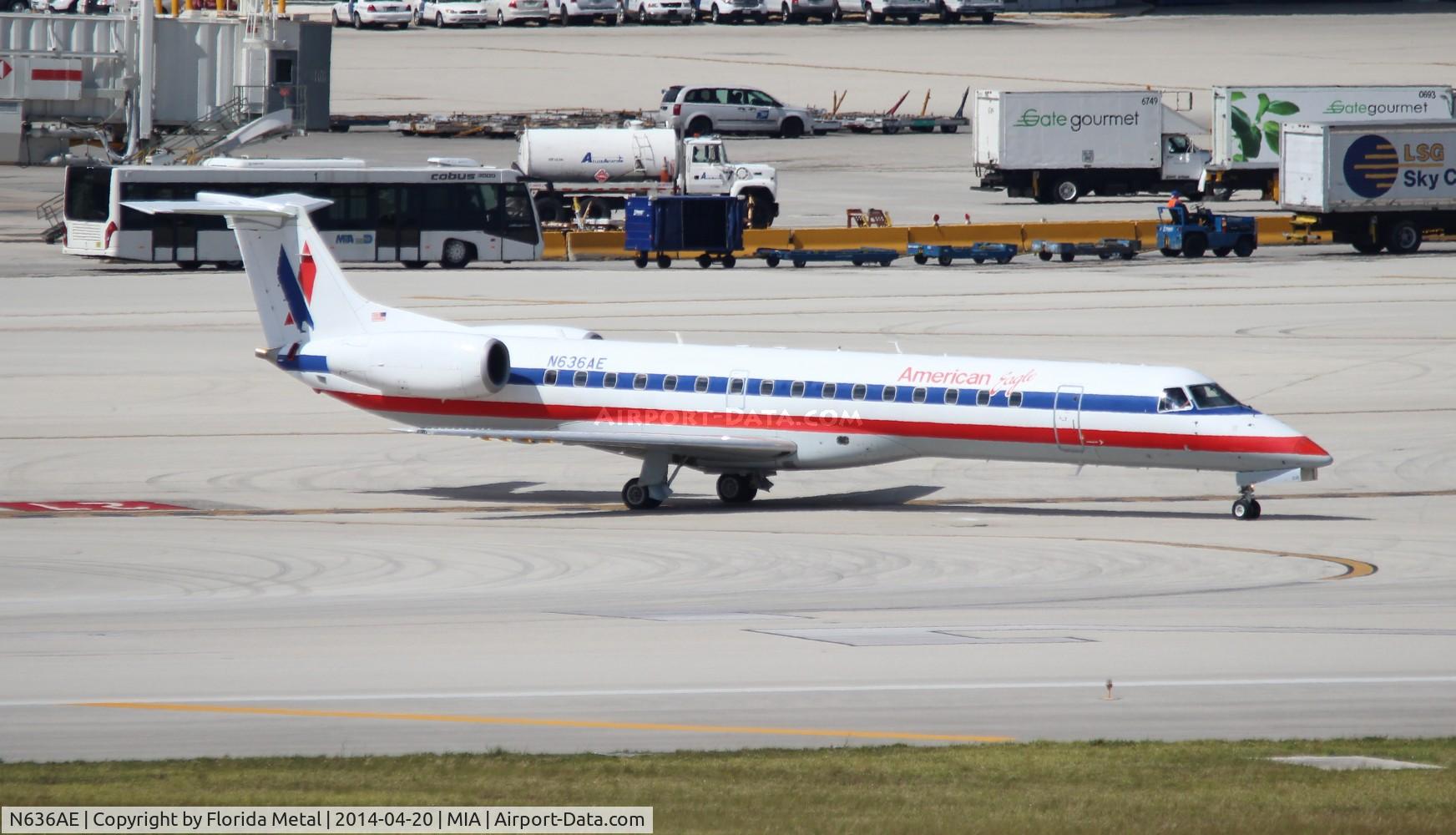 N636AE, 1999 Embraer ERJ-145LR (EMB-145LR) C/N 145160, Eagle
