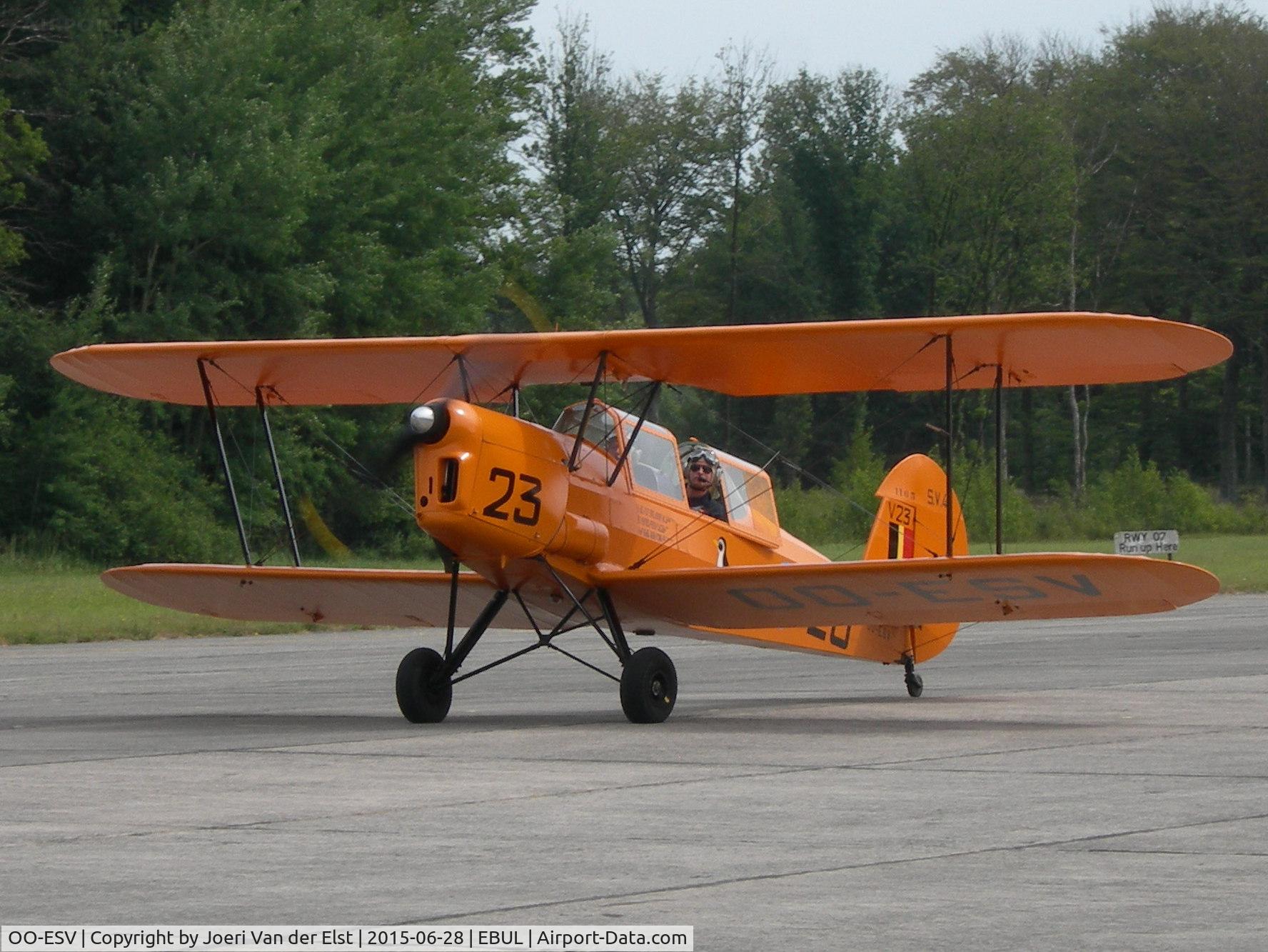 OO-ESV, 1951 Stampe-Vertongen SV-4B C/N 1165, Ursel Avia 2015