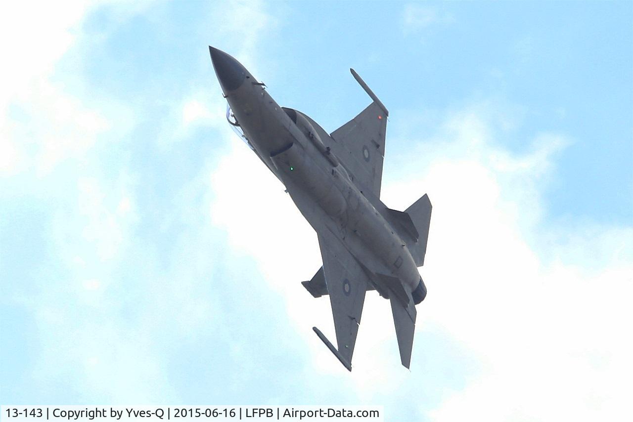 13-143, PAC JF-17 Thunder C/N FC10135, Pakistan Air Force JF-17 Thunder, On display, Paris-Le Bourget (LFPB-LBG) Air show 2015