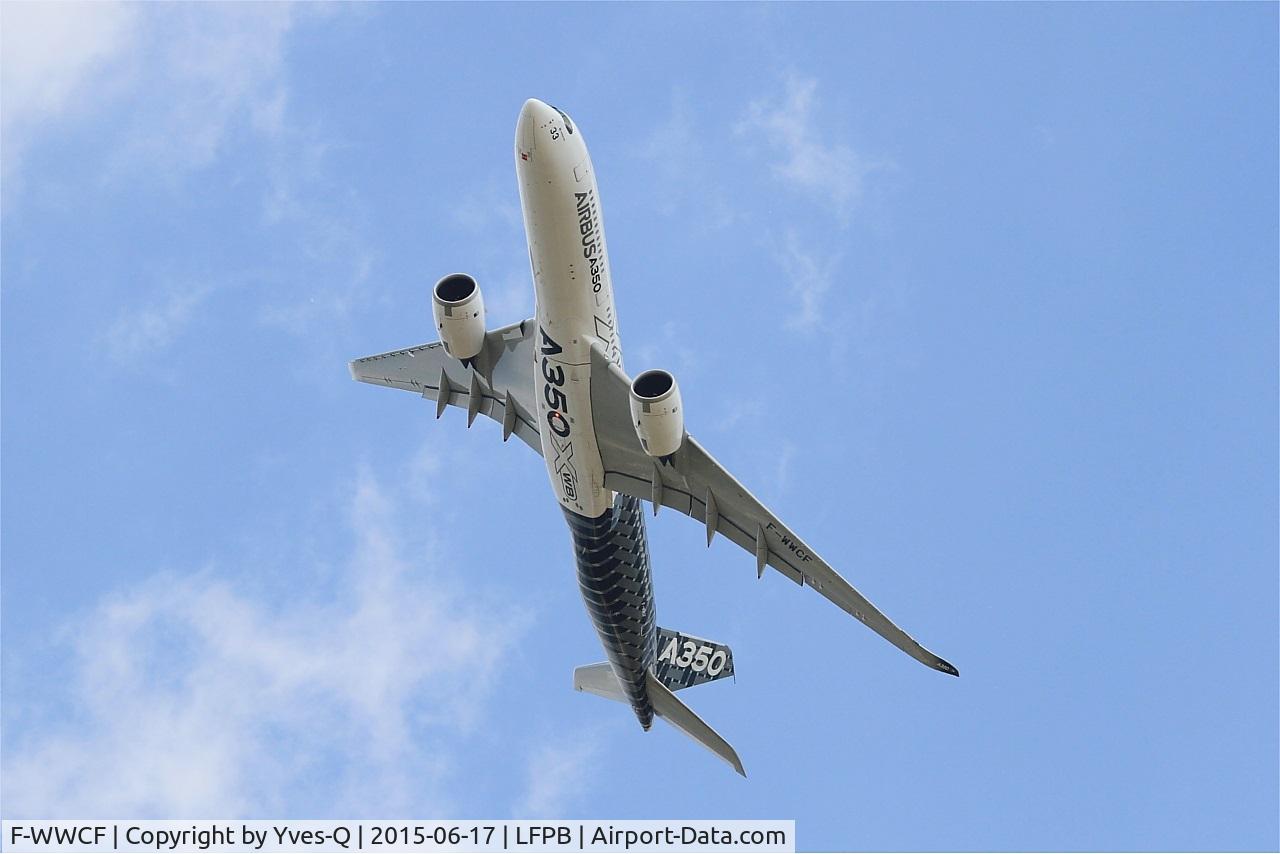 F-WWCF, 2013 Airbus A350-941 C/N 002, Airbus A350-941, On display, Paris-Le Bourget (LFPB-LBG) Air show 2015