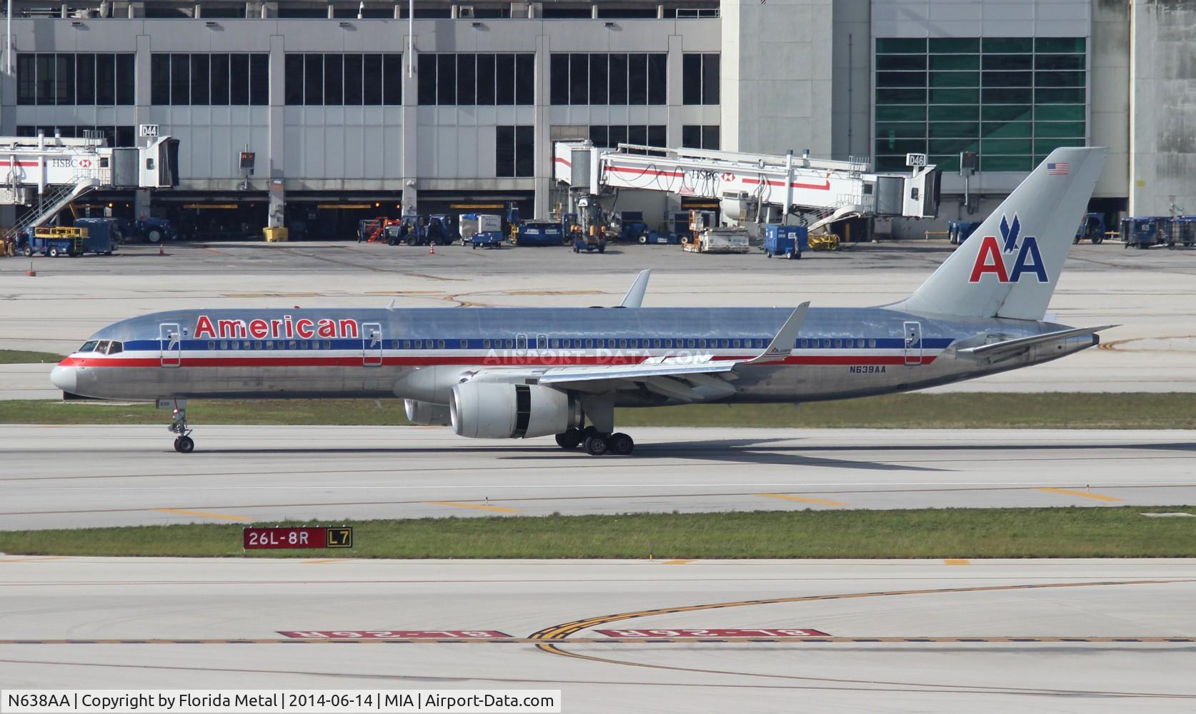 N638AA, 1991 Boeing 757-223 C/N 24596, American