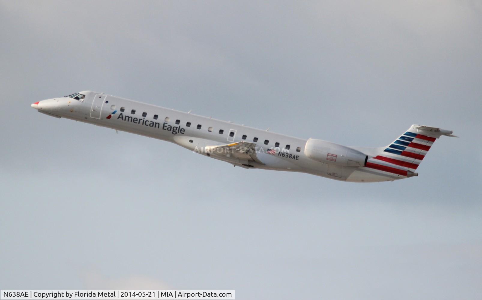 N638AE, 1999 Embraer ERJ-145LR (EMB-145LR) C/N 145172, American Eagle