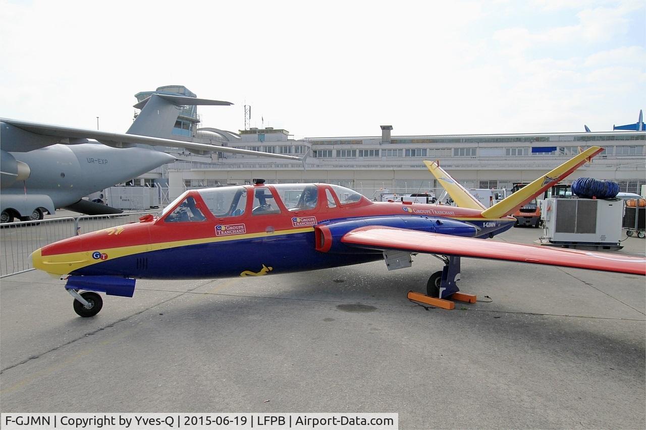 F-GJMN, Fouga CM-170 Magister C/N 424, Fouga CM-170 Magister, Static display, Paris-Le Bourget (LFPB-LBG) Air show 2015