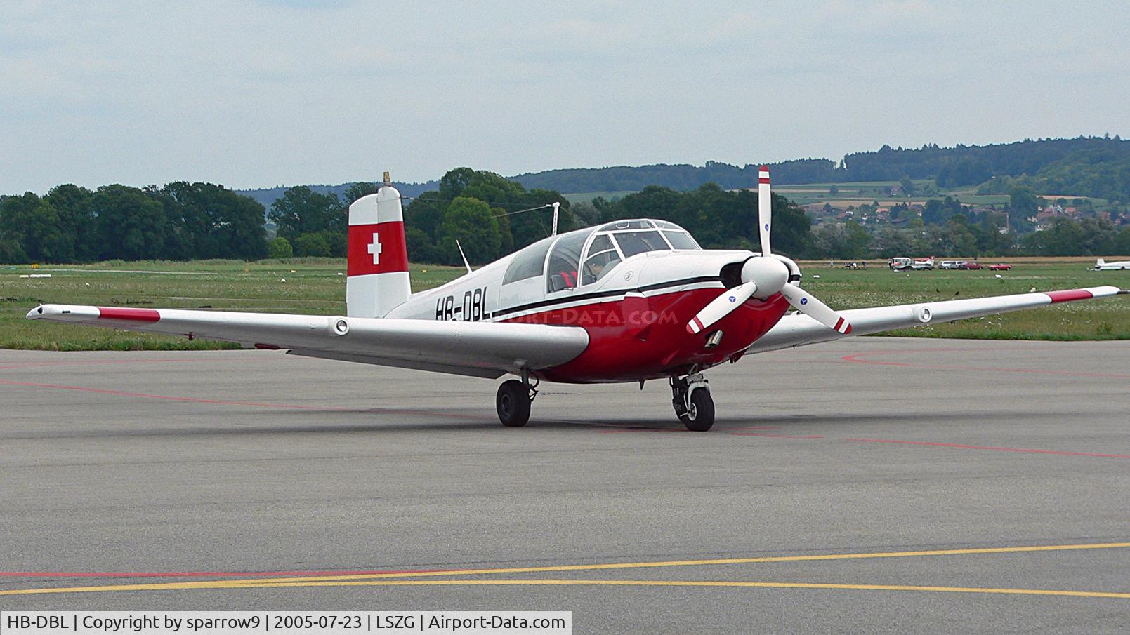 HB-DBL, 1961 Saab 91D Safir C/N 91-439, seen seldom