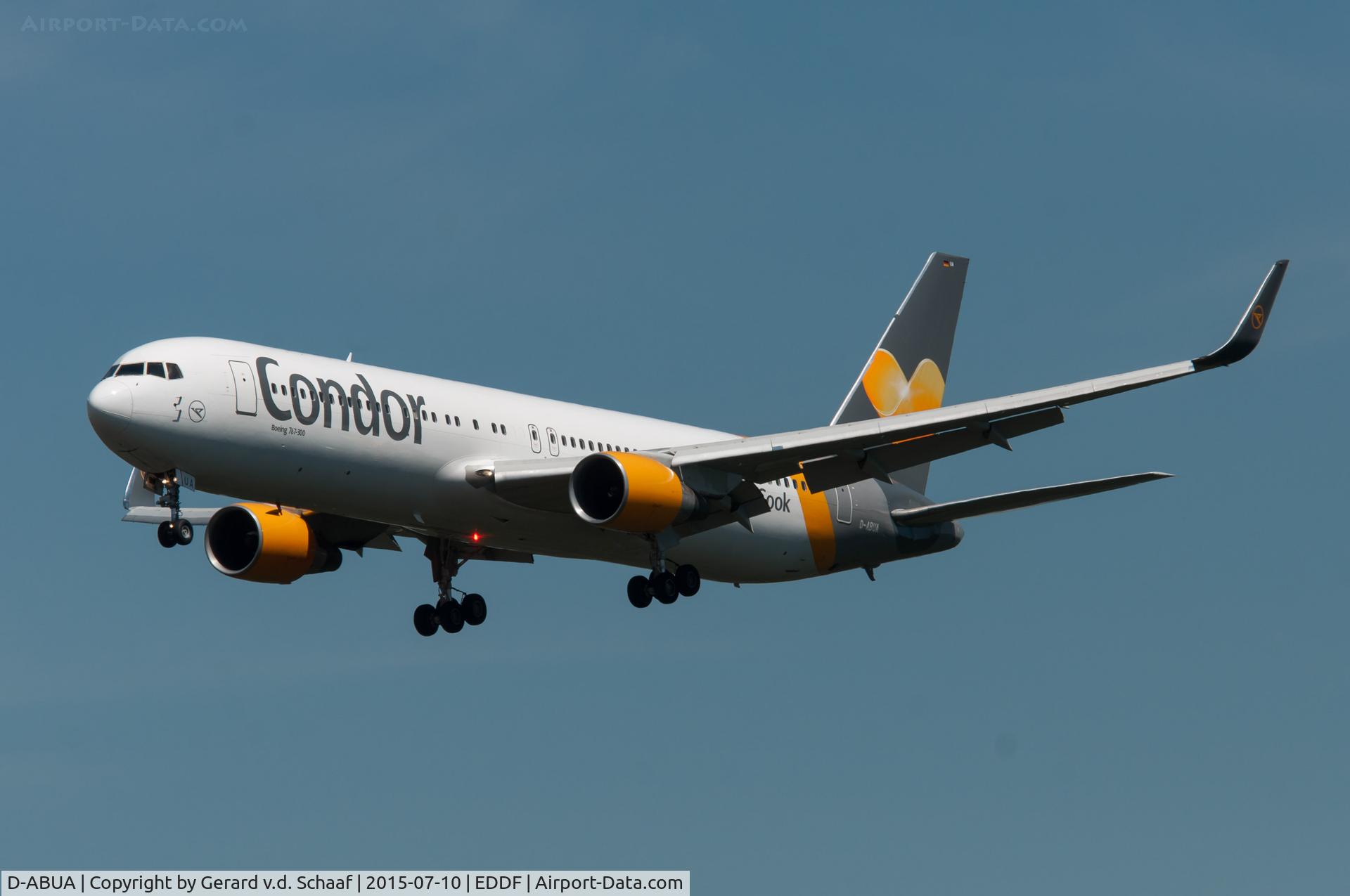 D-ABUA, 1992 Boeing 767-330/ER C/N 26991, Frankfurt, July 2015