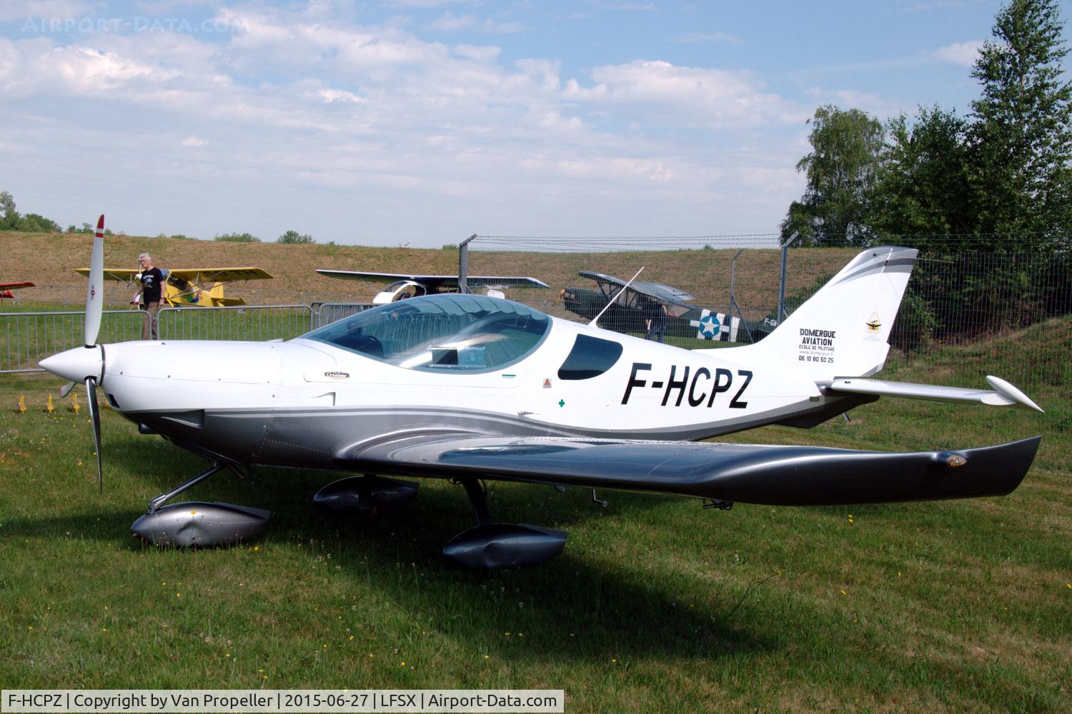 F-HCPZ, 2013 Czech Sport PS-28 Cruiser C/N C0489, Czech Sport PS-28 Cruiser parked at Luxeuil Air Base, France, for the 2015 Air Meeting.
