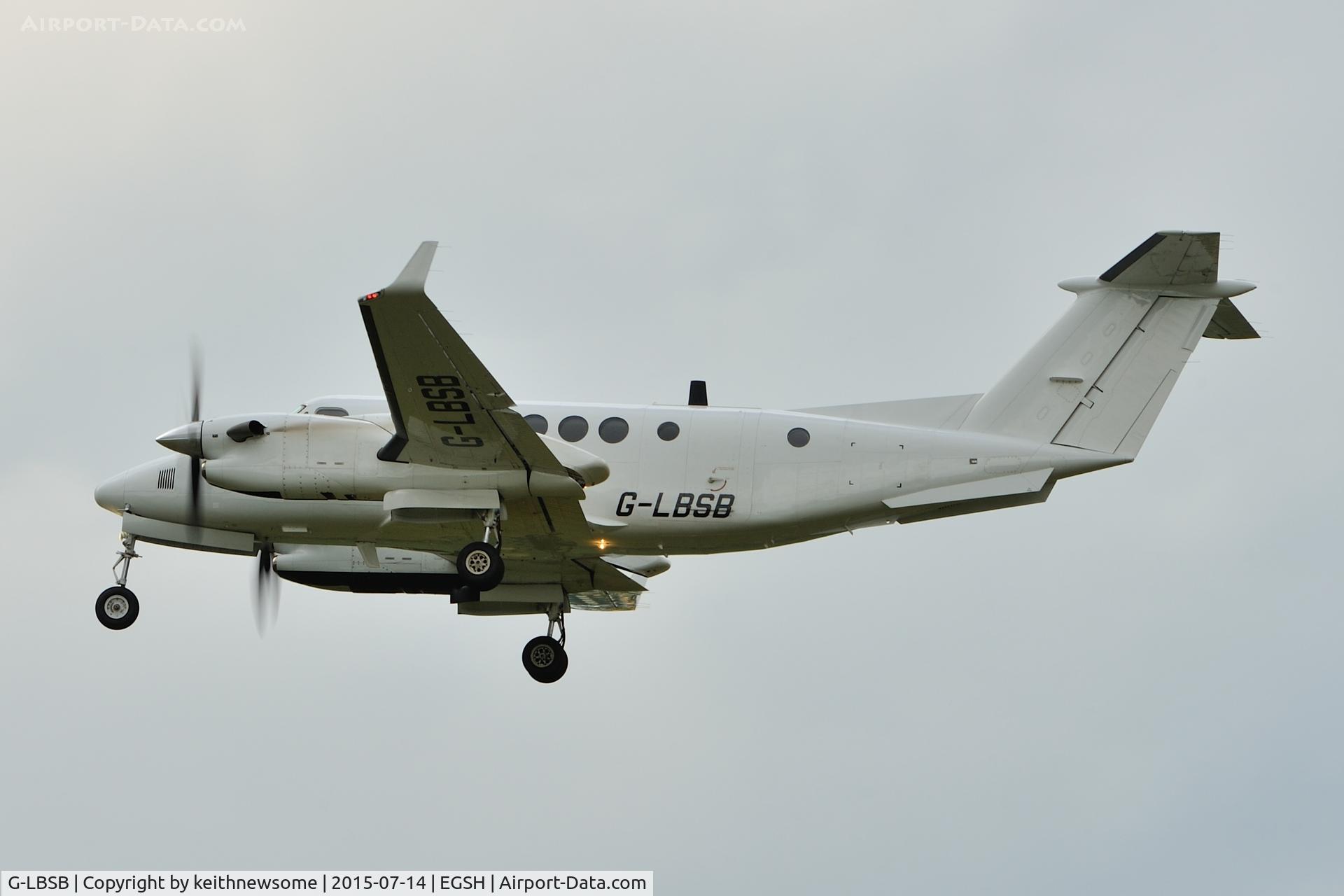 G-LBSB, 2013 Beechcraft 350C Super King Air (B300C) C/N FM-55, Return Visitor.