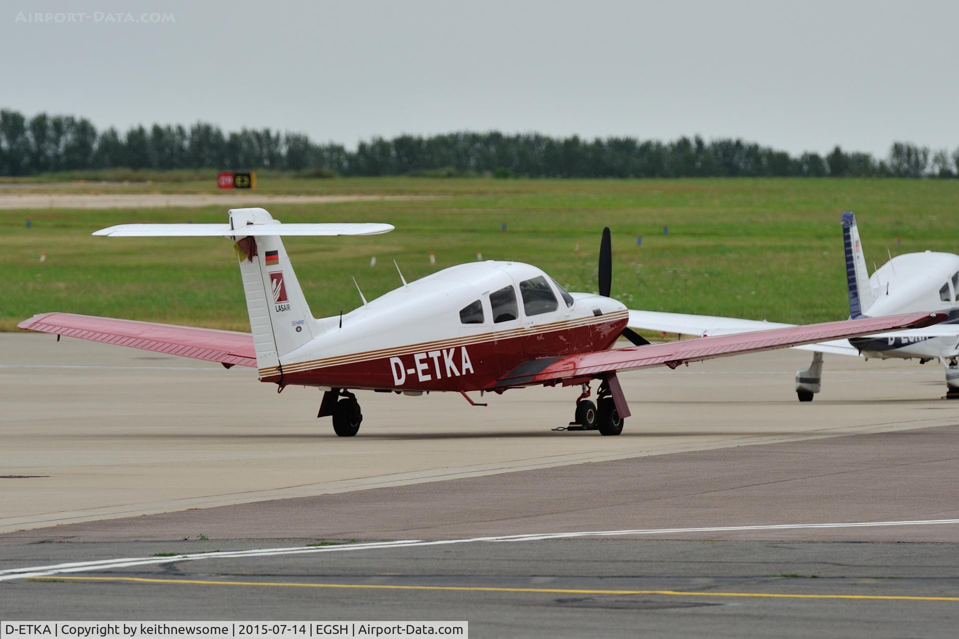 D-ETKA, 1980 Piper PA-28RT-201T Turbo Arrow IV Arrow IV C/N 28R-8031173, Nice Visitor.