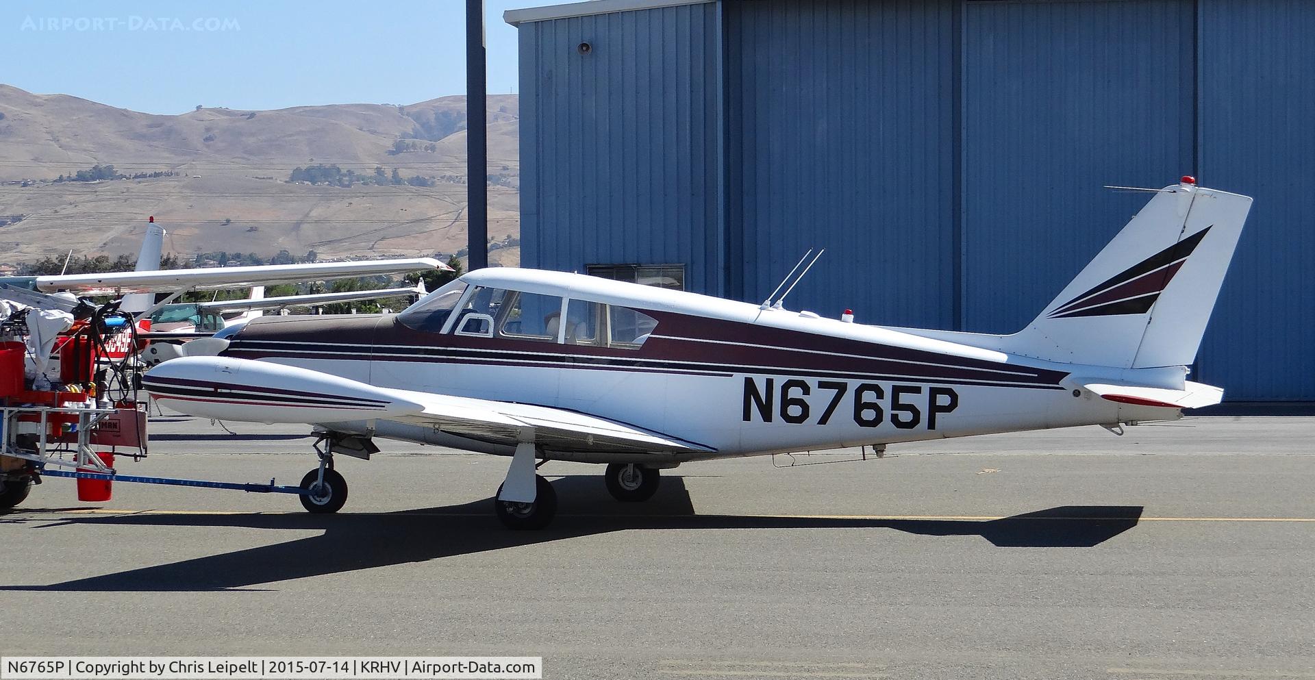 N6765P, 1960 Piper PA-24-250 Comanche C/N 24-1895, A 1960 Piper Comanche (Santa Clara, CA) about to get a fresh coat of wax and a wash at Reid Hillview Airport, CA.