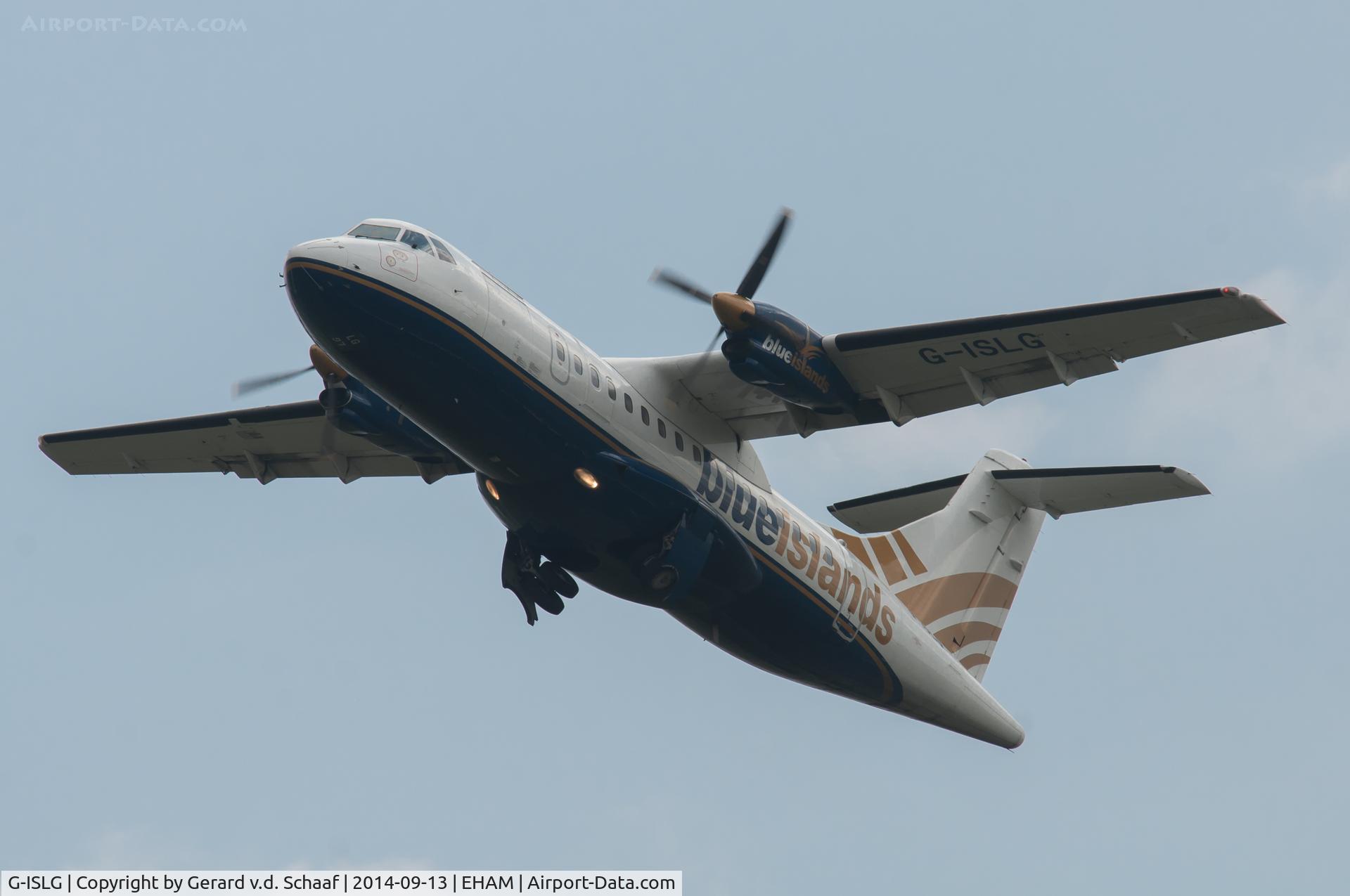 G-ISLG, 1986 ATR 42-320 C/N 019, Schiphol, September 2014