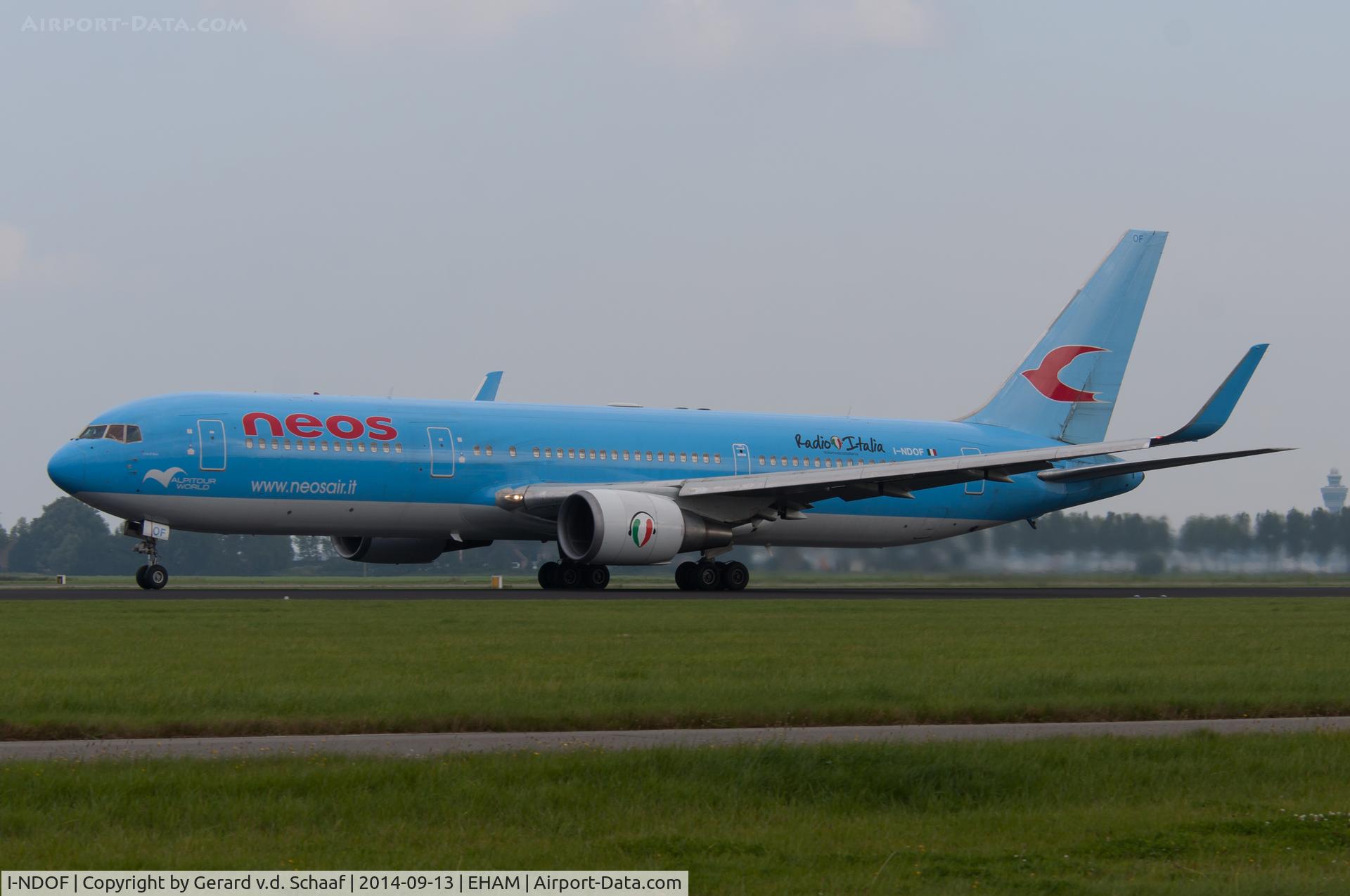 I-NDOF, 1996 Boeing 767-306/ER C/N 27610, Schiphol, September 2014