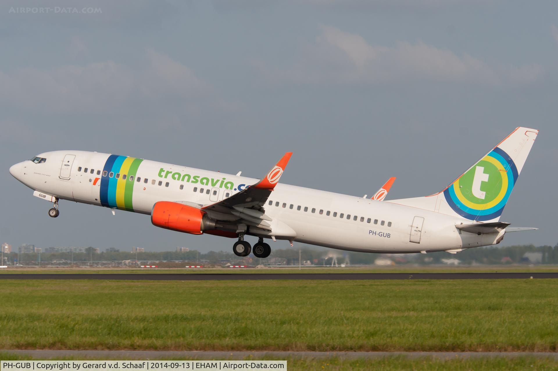 PH-GUB, Boeing 737-8EH C/N 35832/3309, Schiphol, September 2014
