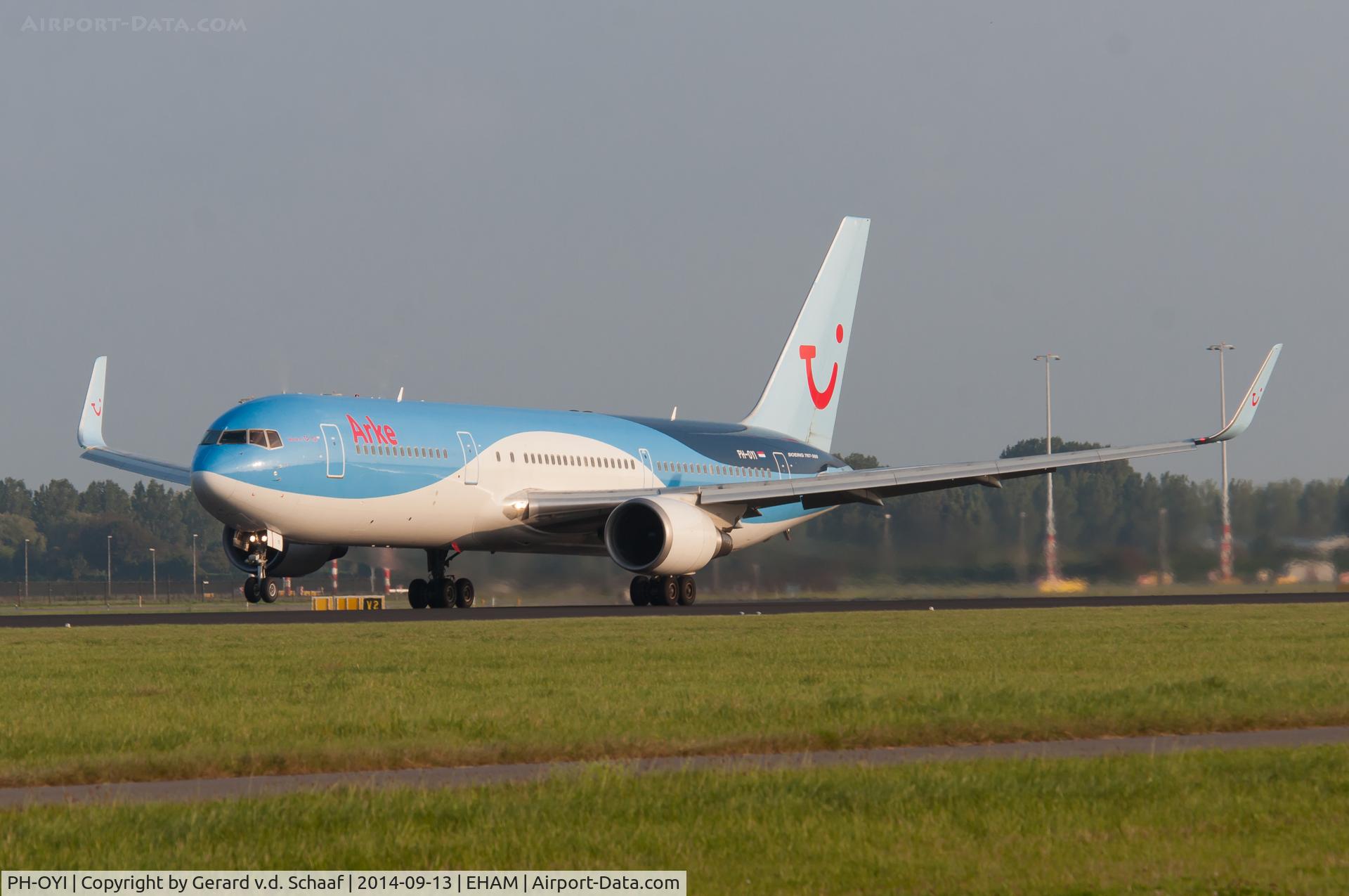PH-OYI, 2000 Boeing 767-304/ER C/N 29138, Schiphol, September 2014