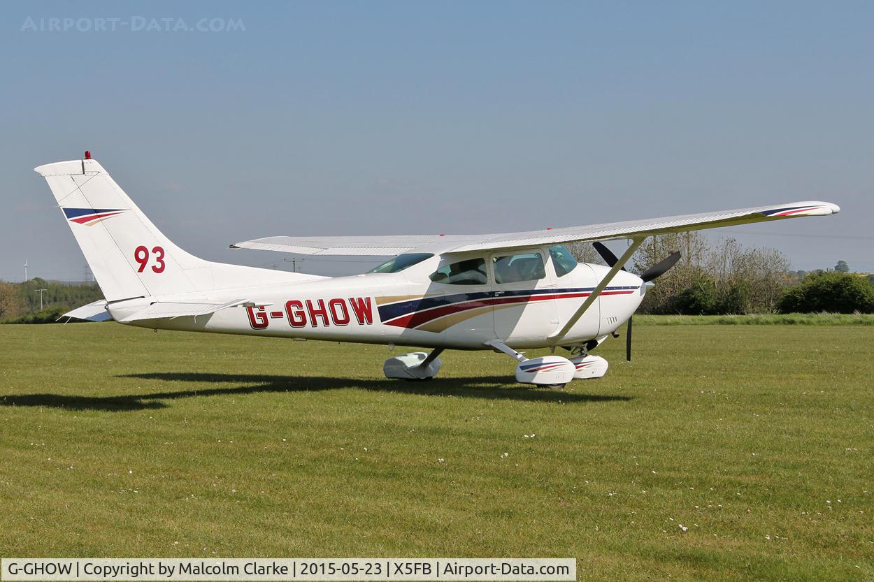 G-GHOW, 1980 Reims F182Q Skylane C/N 0151, Reims F182Q at Fishburn Airfield UK, May 23rd 2015.