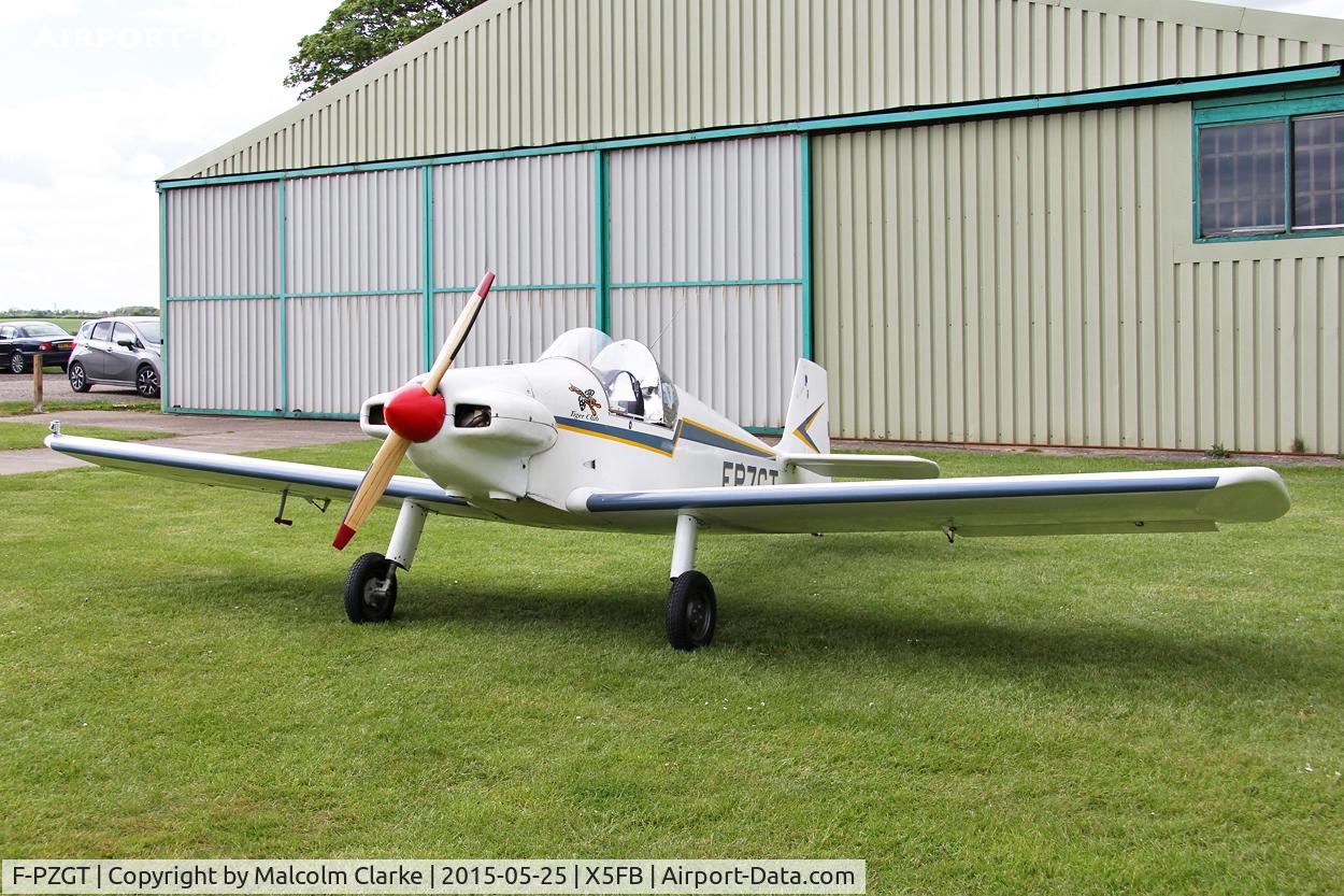 F-PZGT, Giraudet DG.01 Loriot C/N 01, Giraudet DG.01 Loriot. A visitor from France at Fishburn Airfield, May 25th 2015.