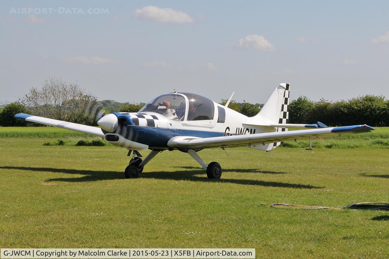 G-JWCM, 1980 Scottish Aviation Bulldog Series 120 Model 1210 C/N BH120/408, Scottish Aviation Bulldog Series 120 Model 1210, a resident at Fishburn Airfield, May 23rd 2015.