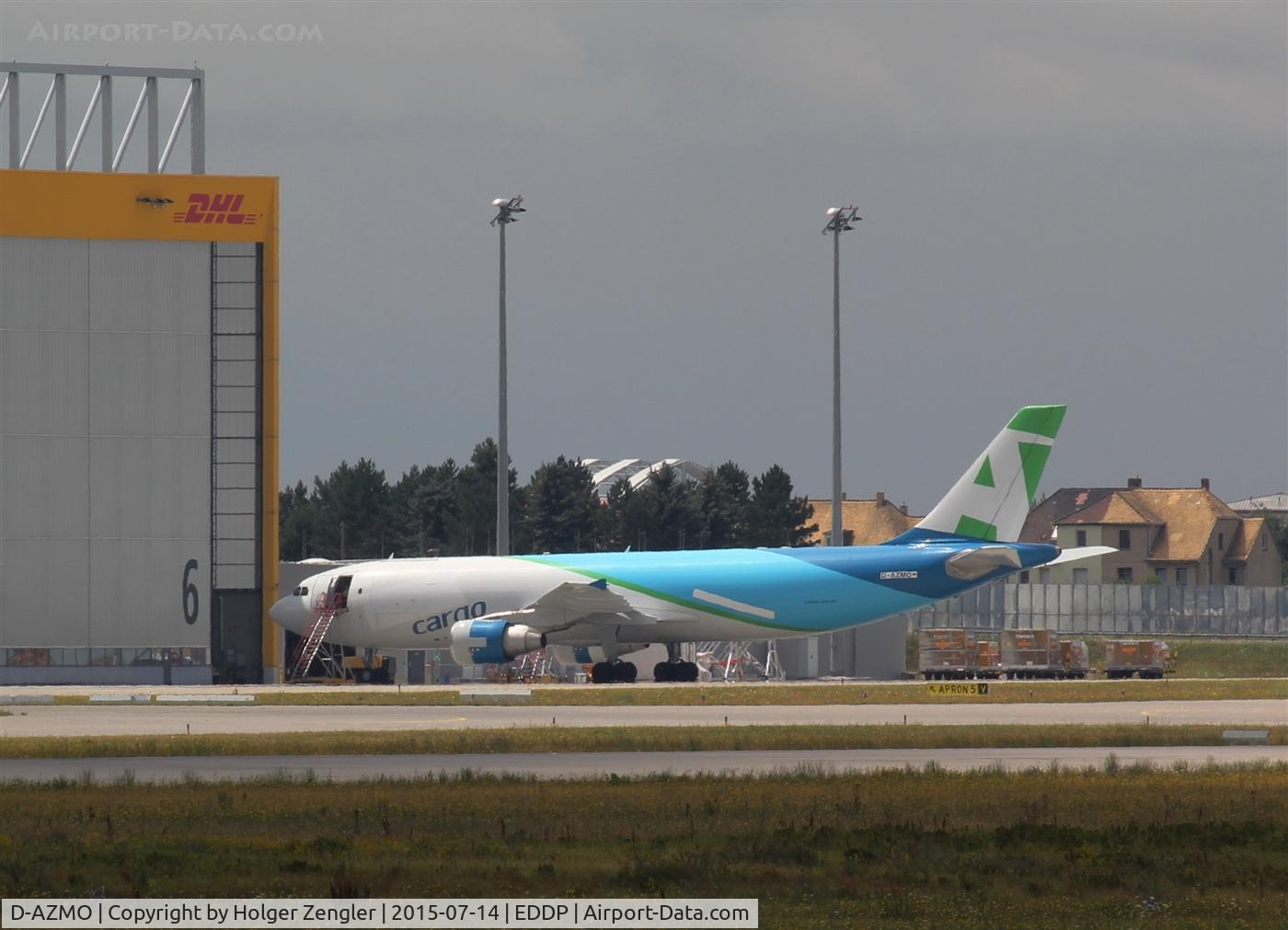 D-AZMO, 2006 Airbus A300F4-622R(F) C/N 0872, Pretty butterfly is waiting to get that special DHL yellow (poor him)...