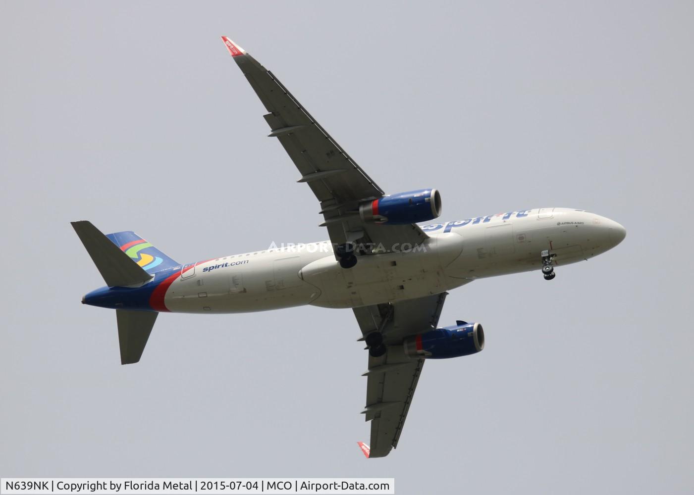 N639NK, 2015 Airbus A320-232 C/N 6487, Spirit
