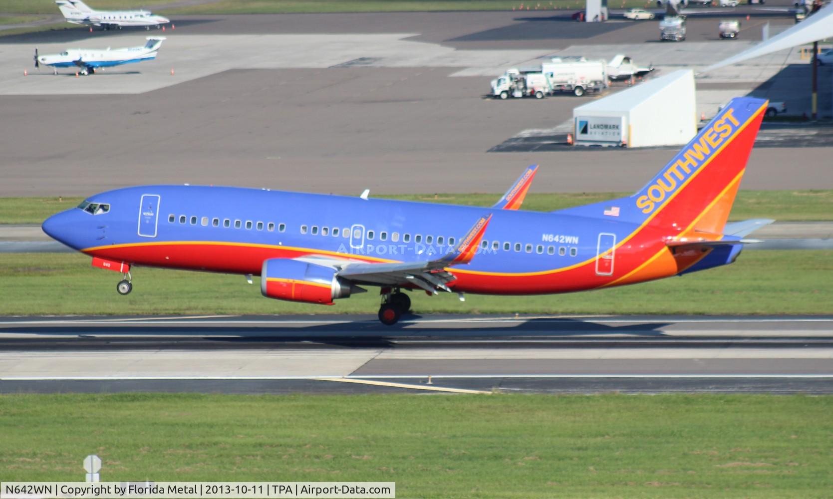 N642WN, 1997 Boeing 737-3H4 C/N 27715, Southwest