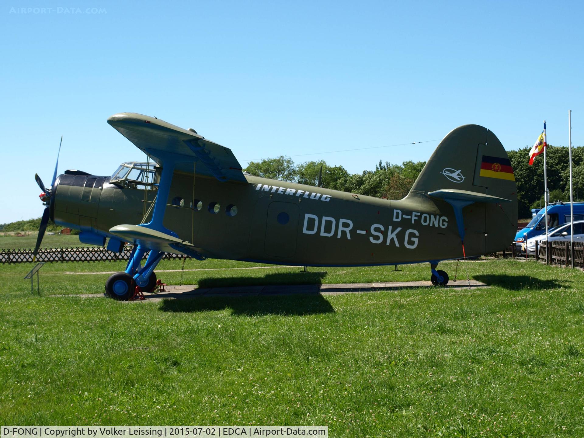 D-FONG, 1959 Antonov An-2T C/N 112206, static display