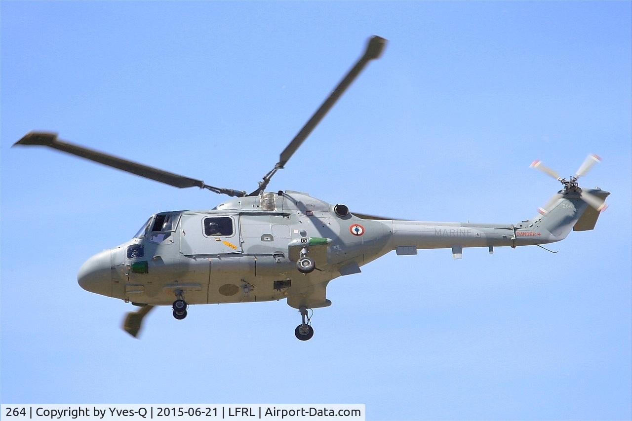 264, Westland Lynx HAS.2(FN) C/N 040, French Naval Aviation Lynx HAS.2 (FN), On display, Lanvéoc-Poulmic (LFRL) Open day in june 2015
