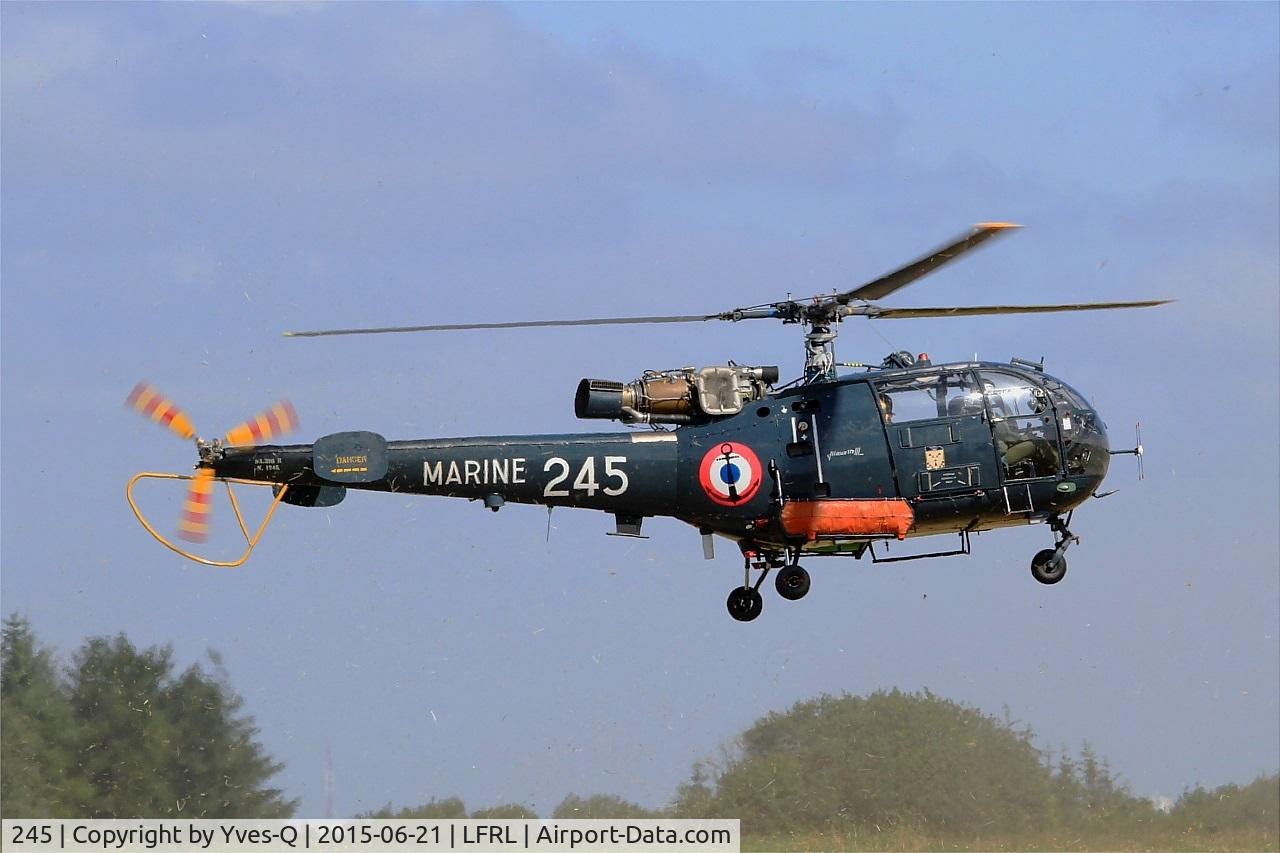 245, Sud Aviation SA-316B Alouette III C/N 1245, French Naval Aviation SA-316B Alouette III, On display, Lanvéoc-Poulmic (LFRL) Open day in june 2015