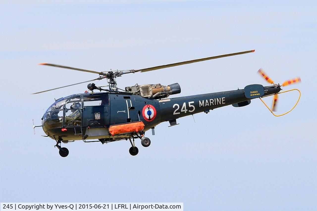 245, Sud Aviation SA-316B Alouette III C/N 1245, French Naval Aviation SA-316B Alouette III, On display, Lanvéoc-Poulmic (LFRL) Open day in june 2015