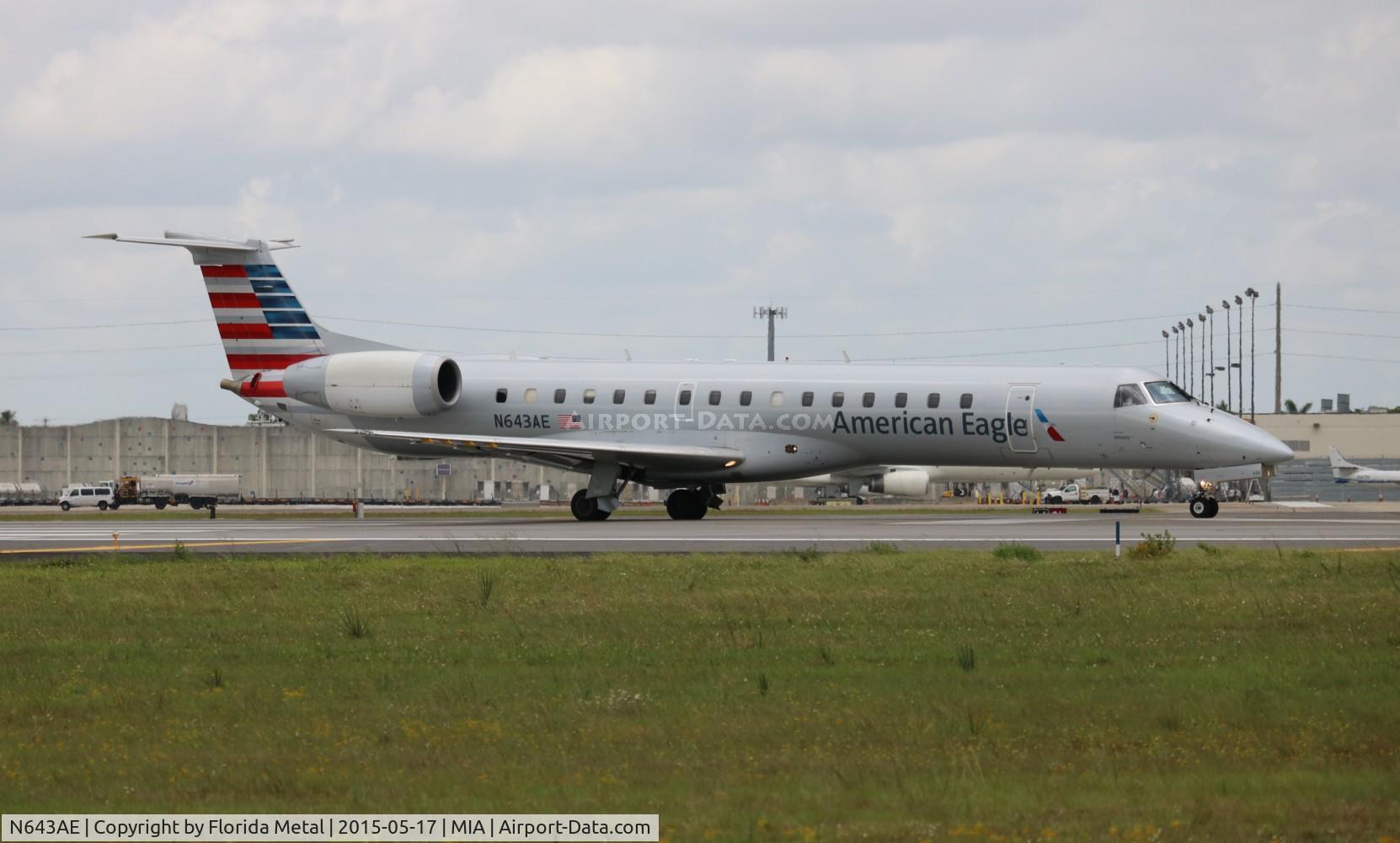 N643AE, 1999 Embraer ERJ-145LR (EMB-145LR) C/N 145200, Eagle