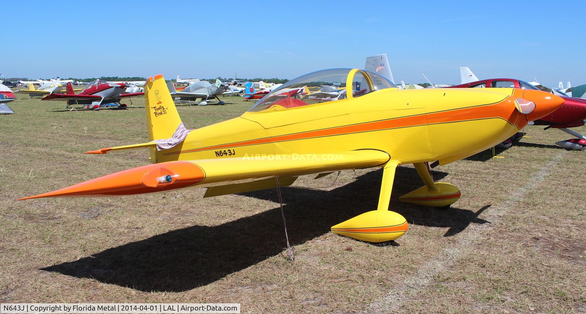 N643J, 2006 Vans RV-8 C/N 81716, Vans RV8
