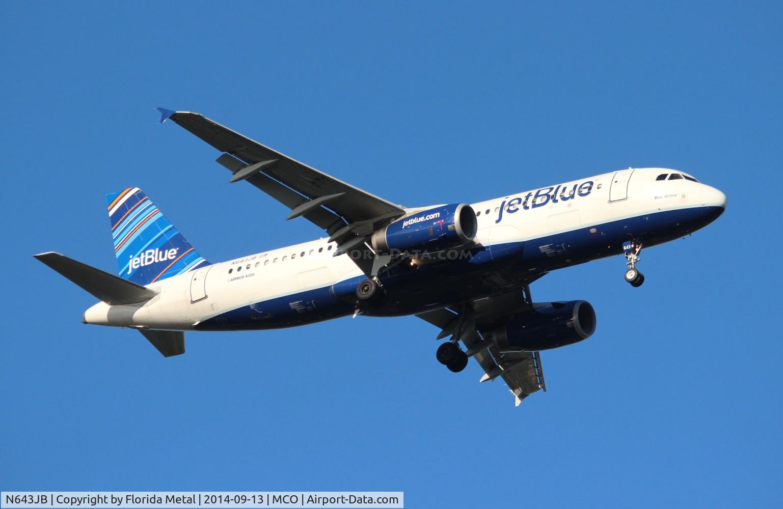 N643JB, 2006 Airbus A320-232 C/N 2871, Jet Blue