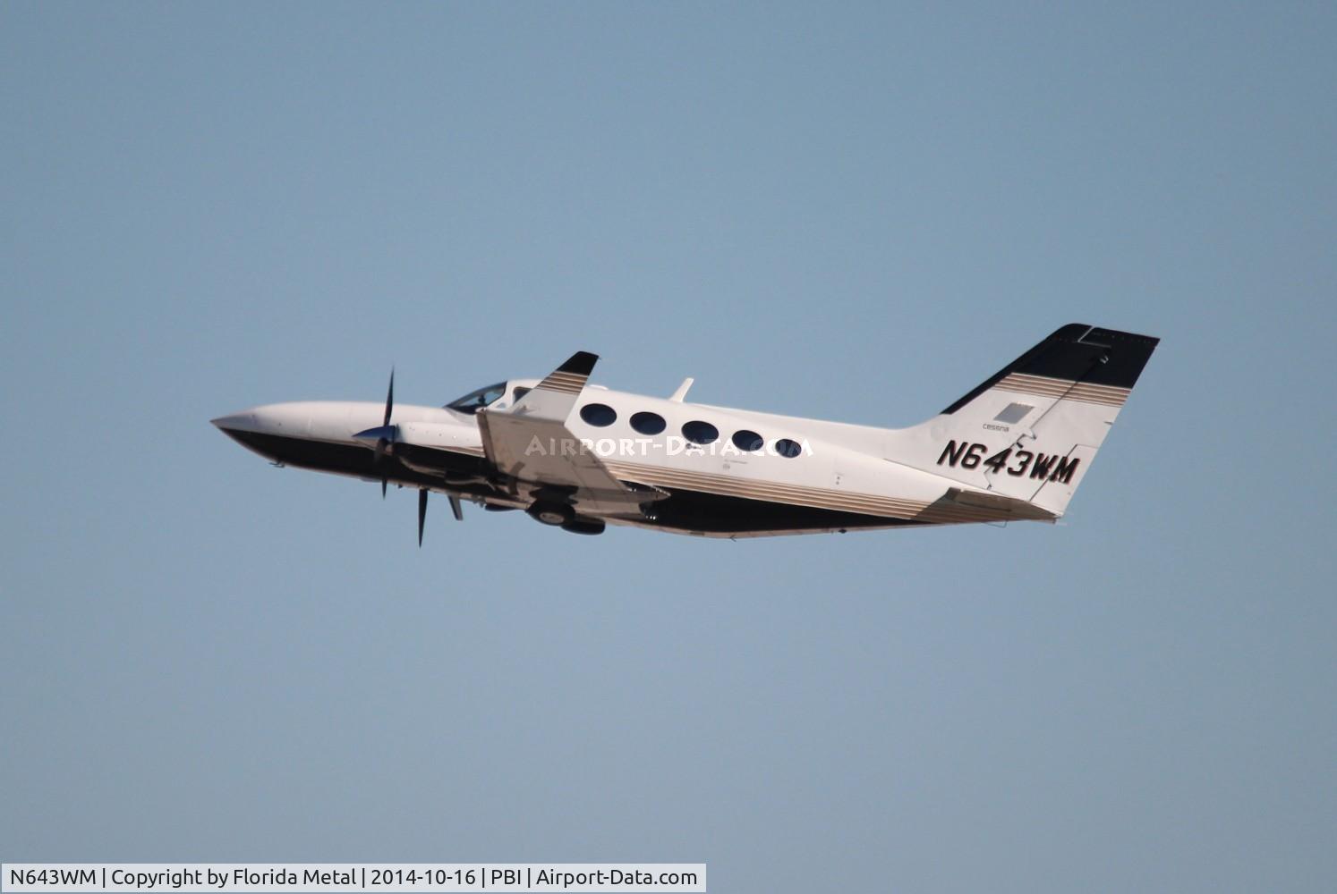 N643WM, 1985 Cessna 414A Chancellor C/N 414A1205, Cessna 414A