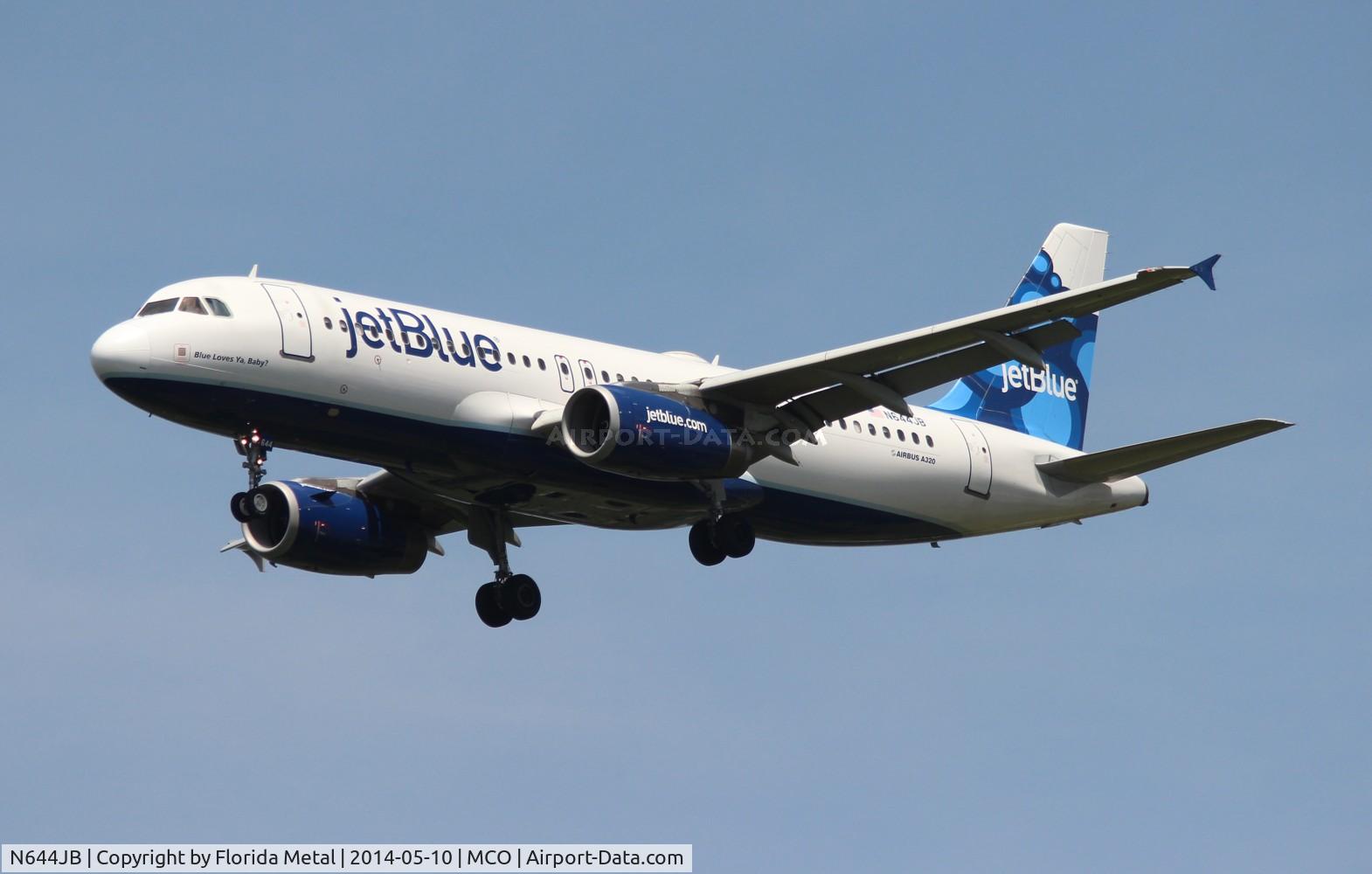 N644JB, 2006 Airbus A320-232 C/N 2880, Jet Blue