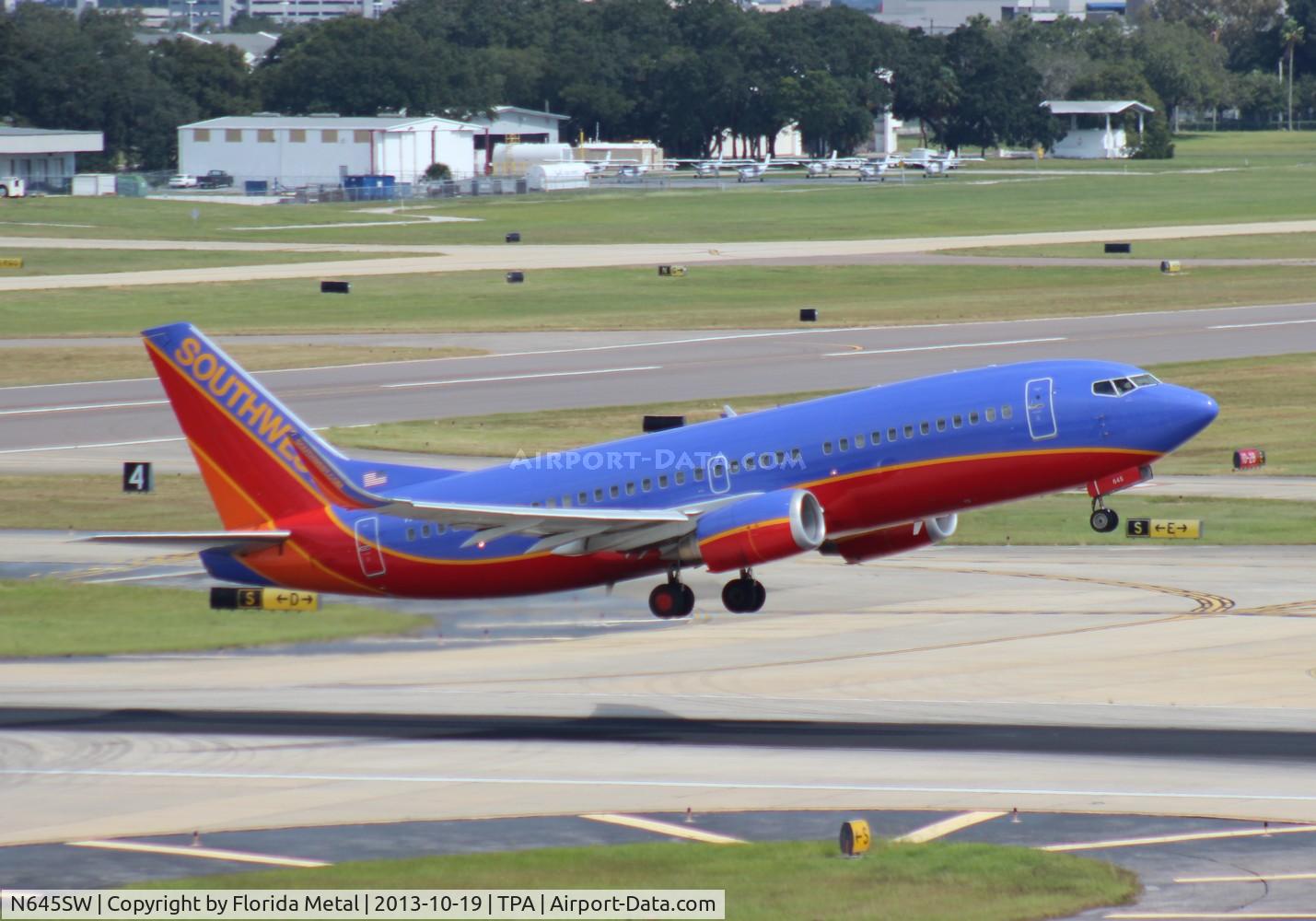 N645SW, 1997 Boeing 737-3H4 C/N 28330, Southwest